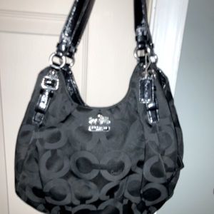 Coach canvas signature bag great for Everyday use